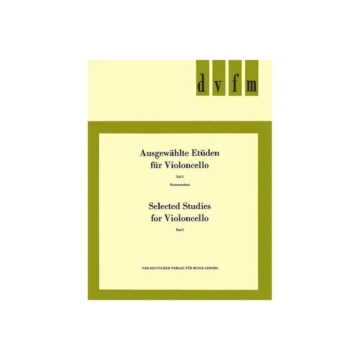 Ausgewählte Etüden Band 5