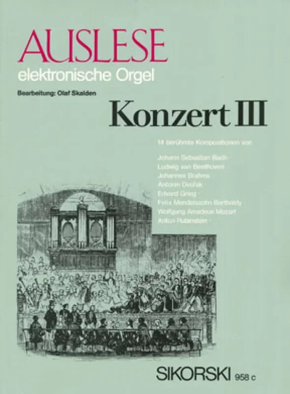 Auslese Konzert III (Arr. Olaf Skalden) Orgel