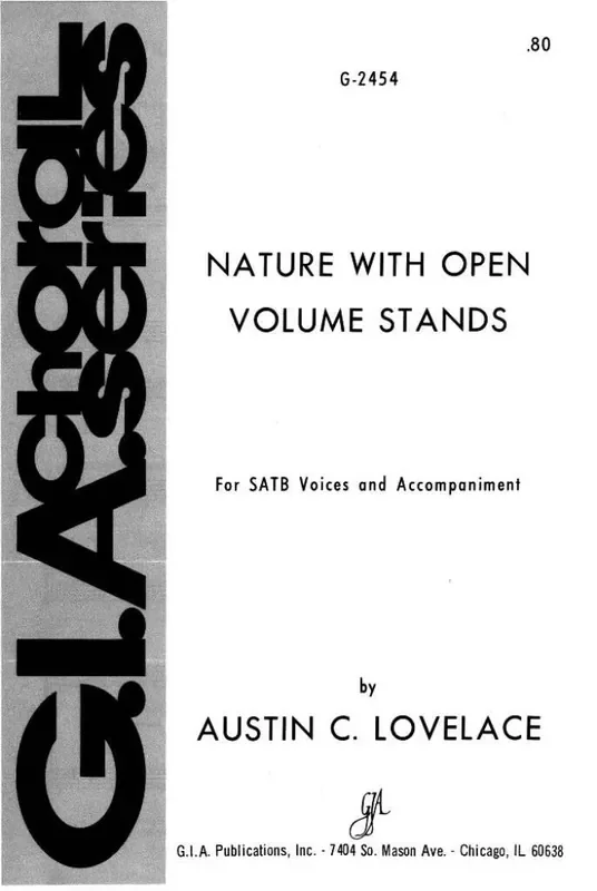 Austin C. Lovelace Nature with Open Volume Stands Gemischter Chor mit Begleitung