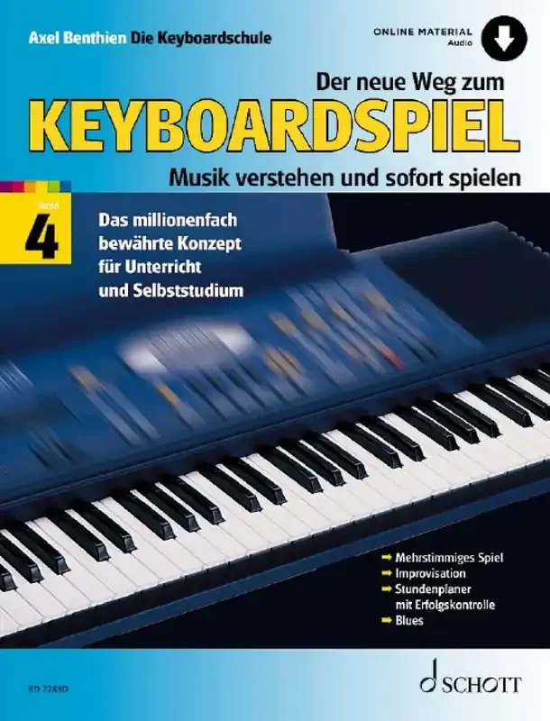 Axel Benthien Der neue Weg zum Keyboardspiel Band 4 Keyboard