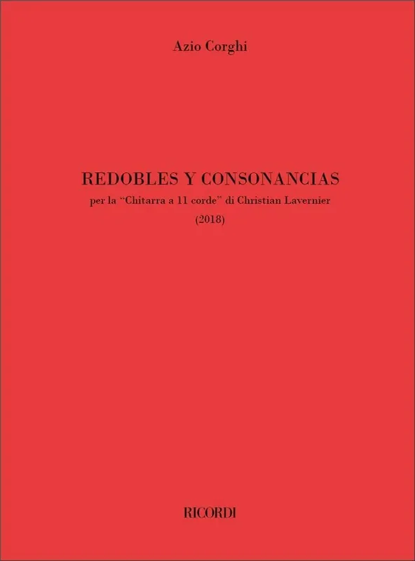 Azio Corghi Redobles y consonancias Gitarre Solo