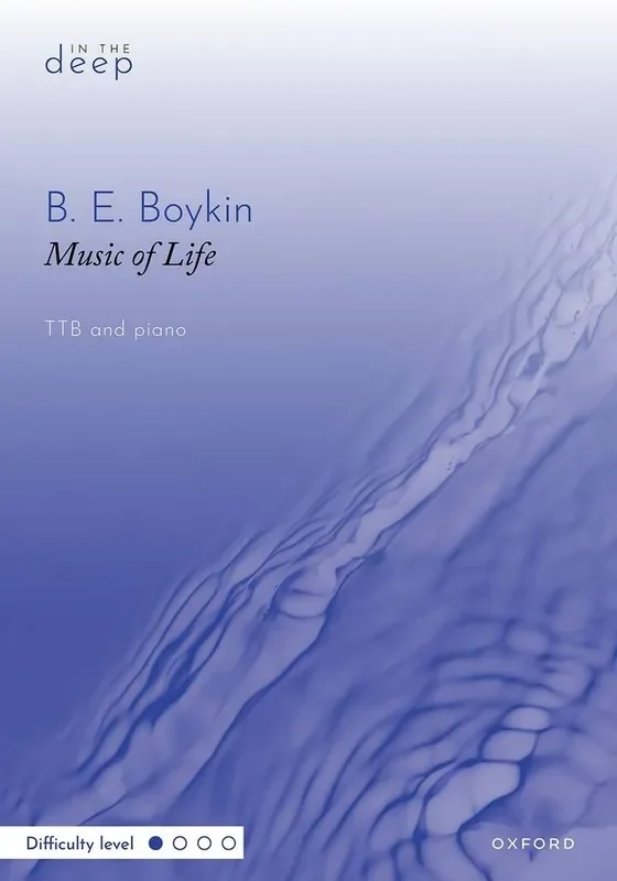 B.E. Boykin Music of Life Männerchor mit Klavier/Orgel