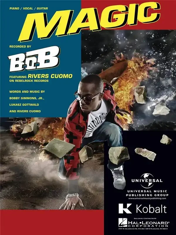 B.o.B. Magic Klavier, Gesang, Gitarre (Songbooks)