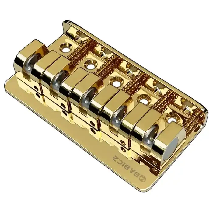 Babicz FCH-5 Bass Bridge – Z-Series 5-Hole Mount – Gold
