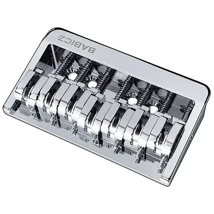 Babicz FCH 7-String Fixed Hardtail Bridge – Chrome