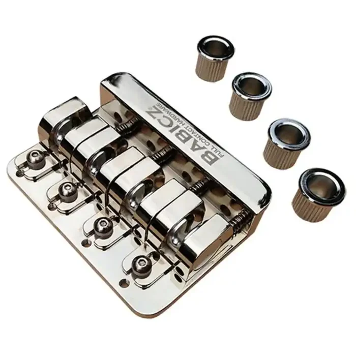 Babicz FCH-AM Bass Bridge – String Thru – Chrome