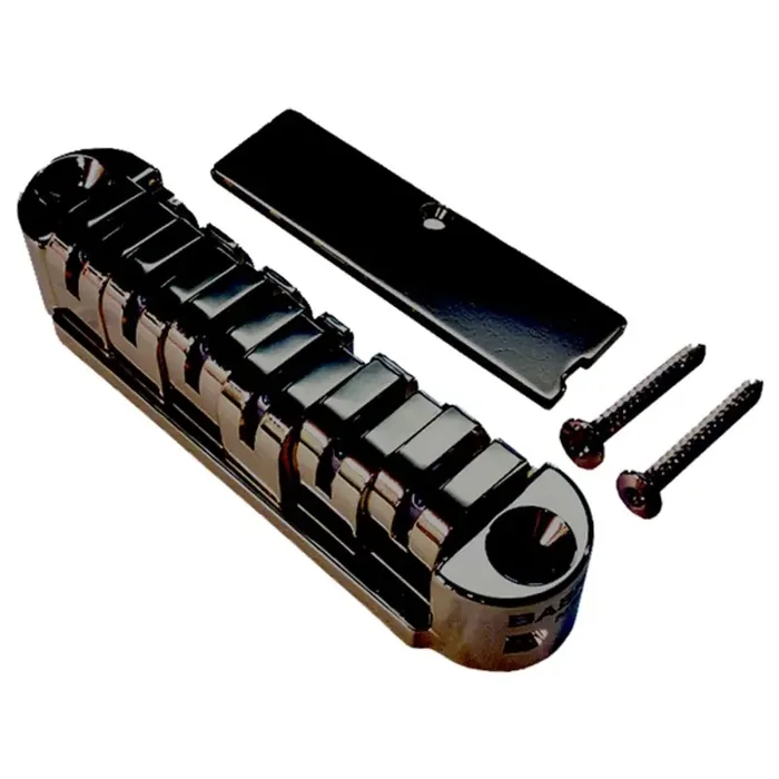 Babicz FCH OEM Tune-O-Matic Arched Plate (LP Style) – Black