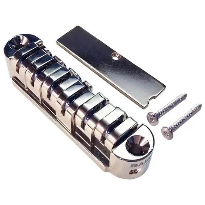 Babicz FCH OEM Tune-O-Matic Flat Plate (SG Style) – Chrome