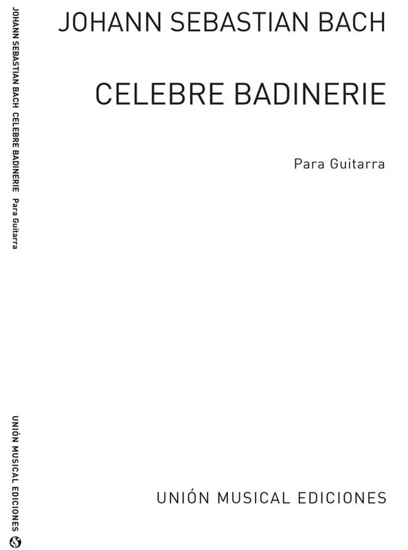 Badinerie Gitarre Solo