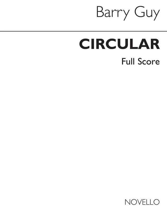 Barry Guy Circular Oboe Solo