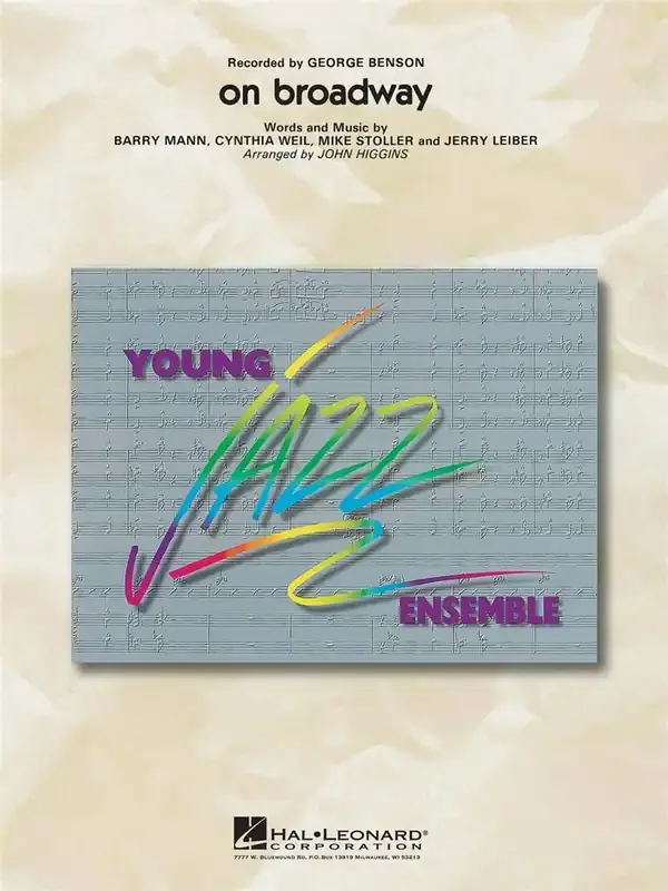 Barry Mann On Broadway (Arr. John Higgins) Jazz Ensemble