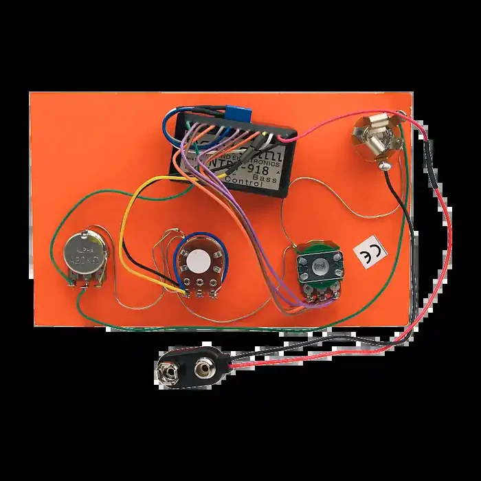 Bartolini HR-3.3/918 – Pre-Wired Active Preamp, 2-Band EQ