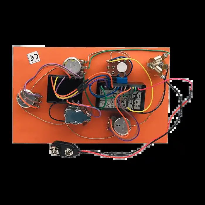 Bartolini HR-5.2/918 – Pre-Wired Active Preamp, 3-Band EQ