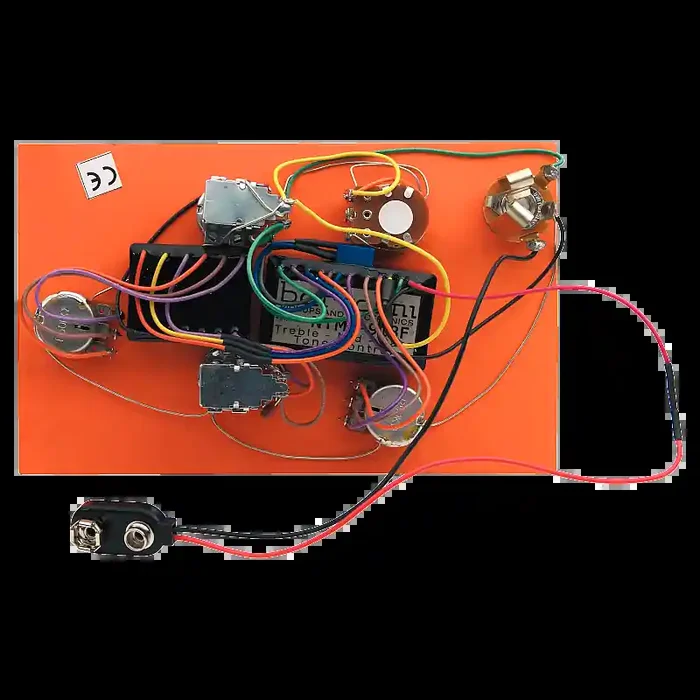 Bartolini HR-5.2AP/918 – Pre-Wired Active/Passive Preamp, 3-Band EQ