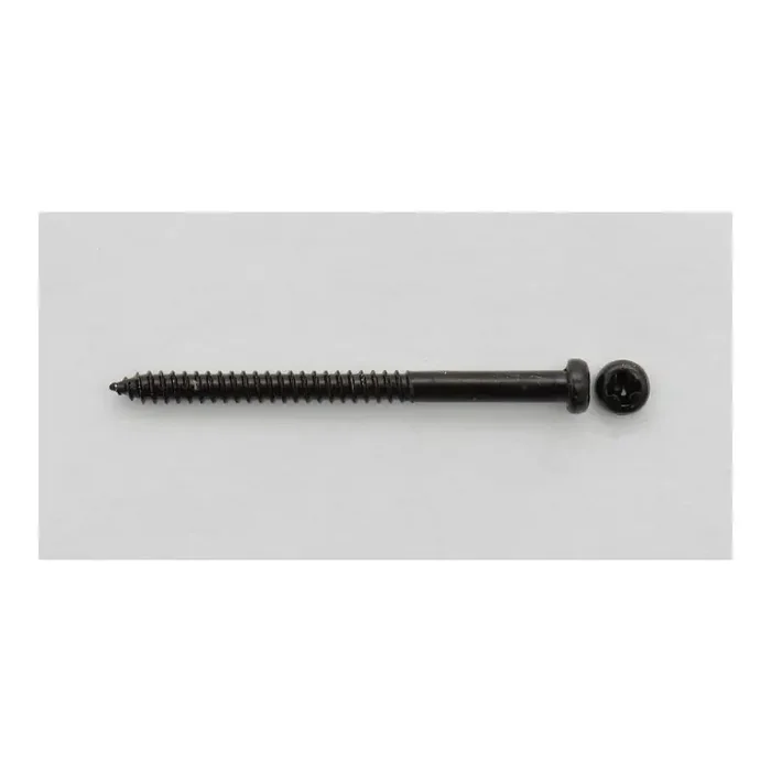 Bas pickup schroeven Black 4st