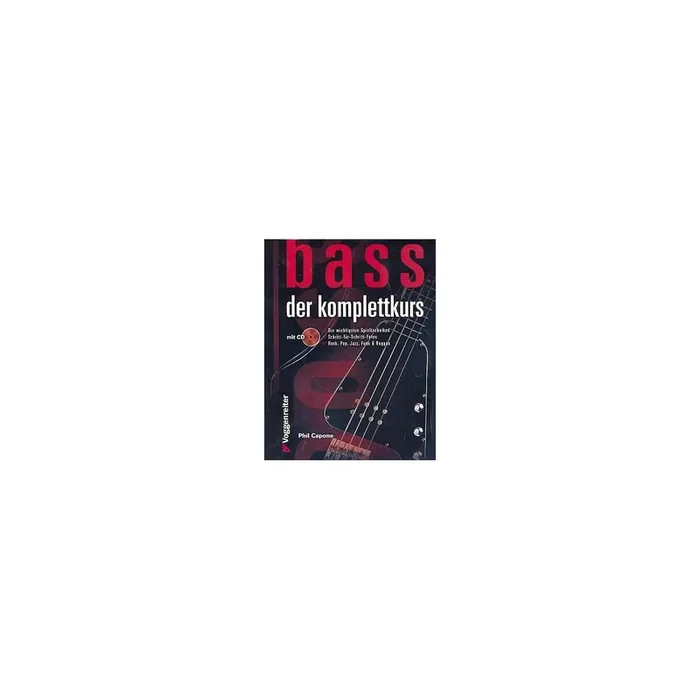 Bass – Der Komplettkurs (+CD)