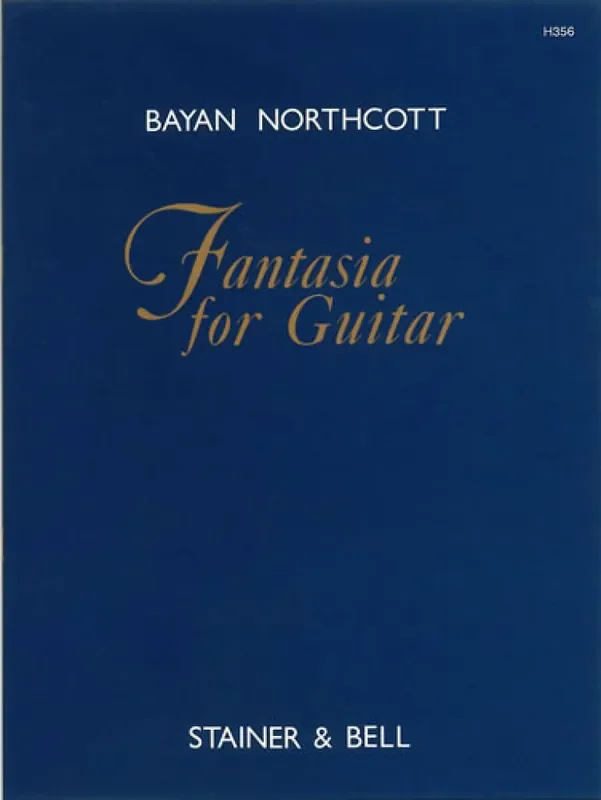 Bayan Northcott Fantasia For Guitar Gitarre Solo