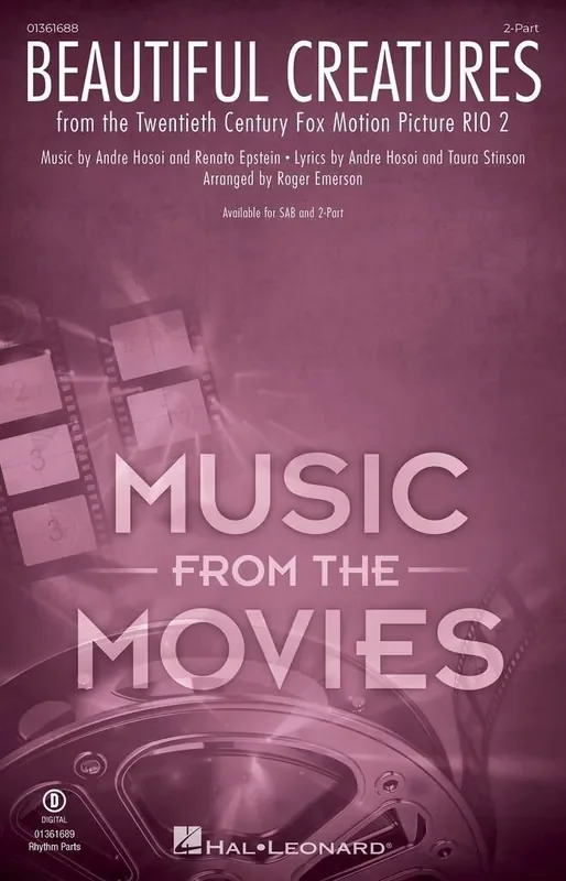 Beautiful Creatures (Arr. Roger Emerson) Frauenchor mit Begleitung