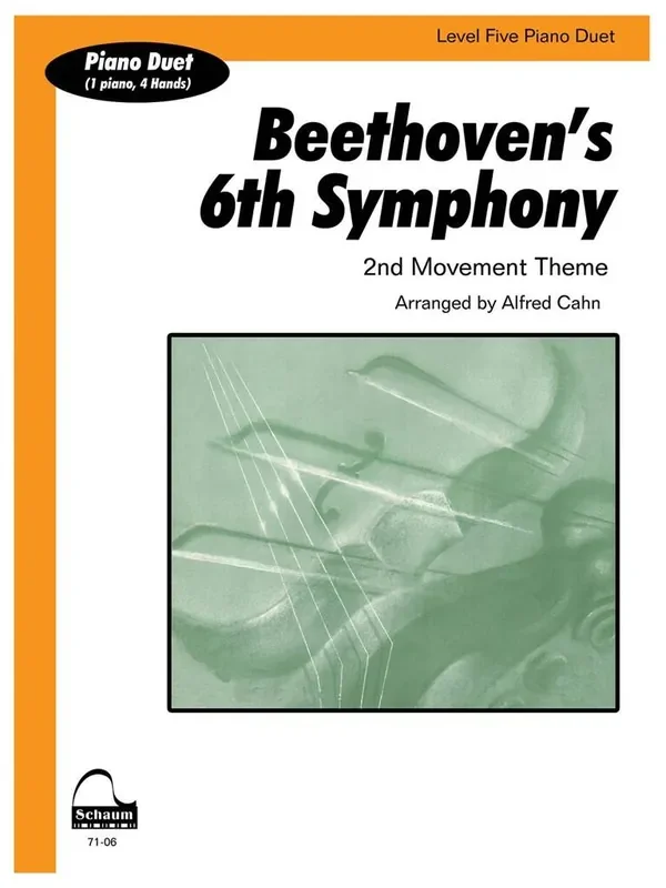 Beethoven‘s 6th Symphony Klavier Duett