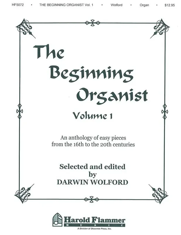 Beginning Organist – Volume 1 Gesang Solo