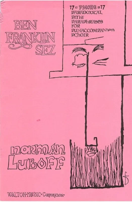 Ben Franklin Ben Franklin Sez Gemischter Chor A cappella