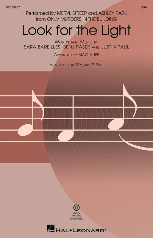 Benj Pasek Look For the Light (Arr. Mac Huff) Frauenchor mit Begleitung