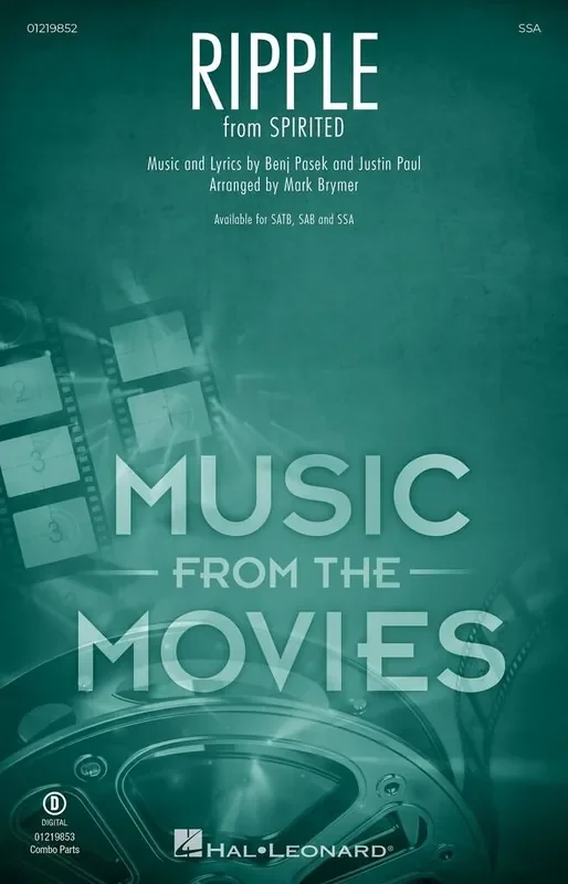 Benj Pasek Ripple (Arr. Mark Brymer) Frauenchor mit Begleitung