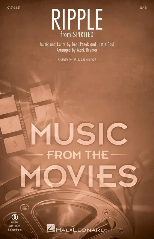 Benj Pasek Ripple (Arr. Mark Brymer) Gemischter Chor mit Begleitung