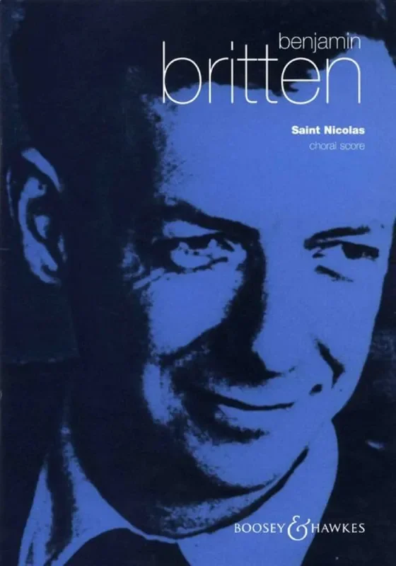 Benjamin Britten Saint Nicolas Op.42 Choral Score Gemischter Chor mit Begleitung
