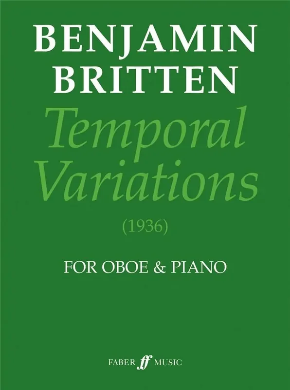 Benjamin Britten Temporal Variations Oboe mit Begleitung
