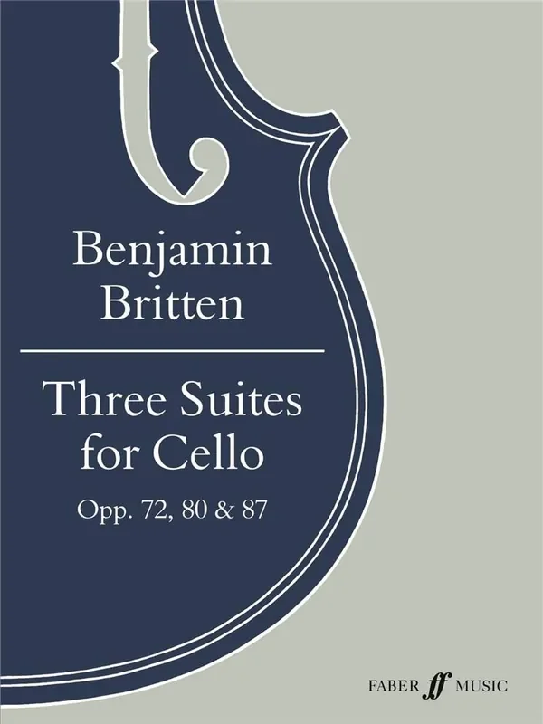 Benjamin Britten Three Suites For Cello Cello mit Begleitung