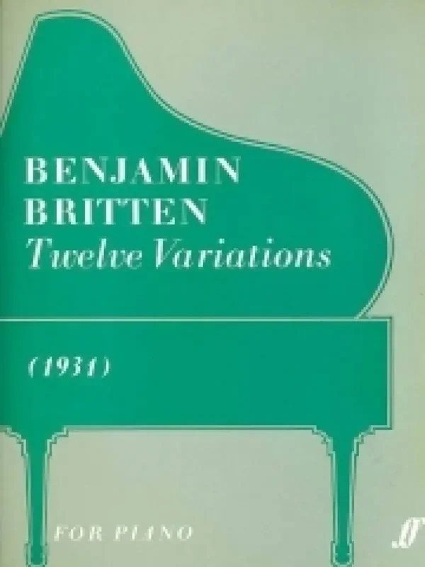 Benjamin Britten Twelve Variations Klavier Solo