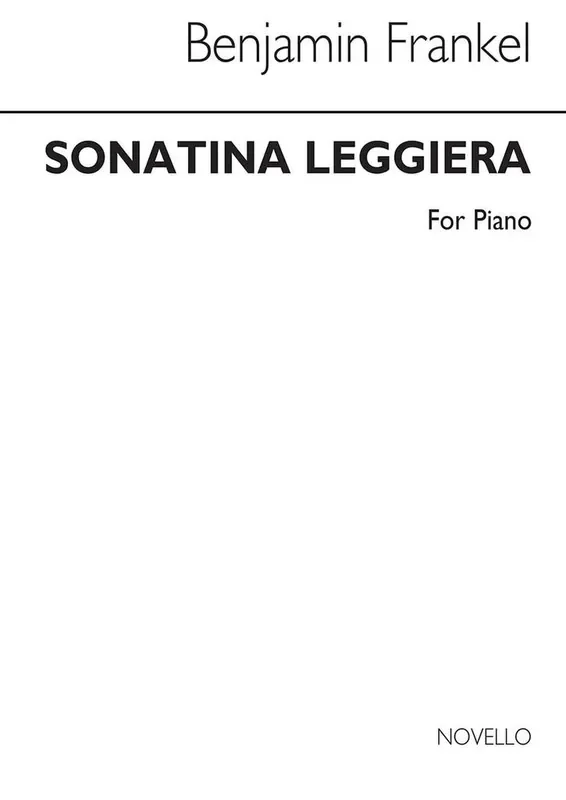 Benjamin Frankel Sonatina Leggiera for Piano Klavier Solo