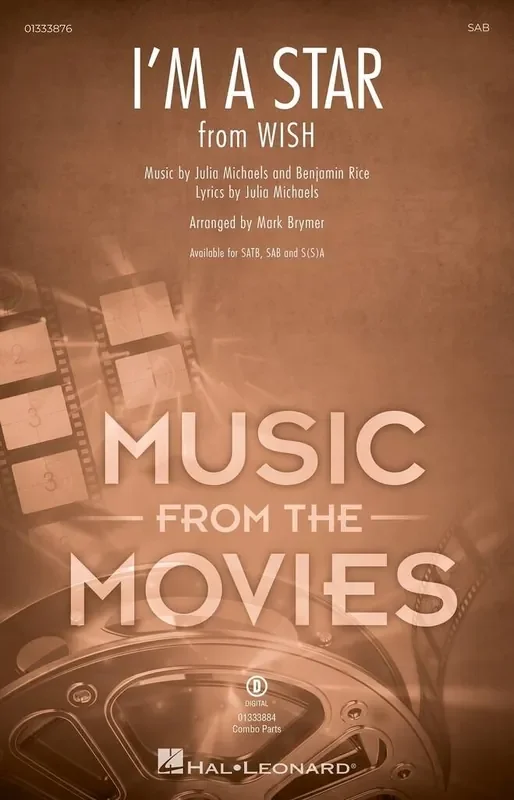 Benjamin Rice I‘m a Star (Arr. Mark Brymer) Gemischter Chor mit Begleitung