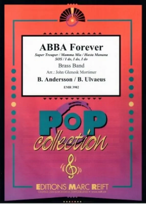 Benny Andersson ABBA Forever (Arr. John Glenesk Mortimer) Brass Band