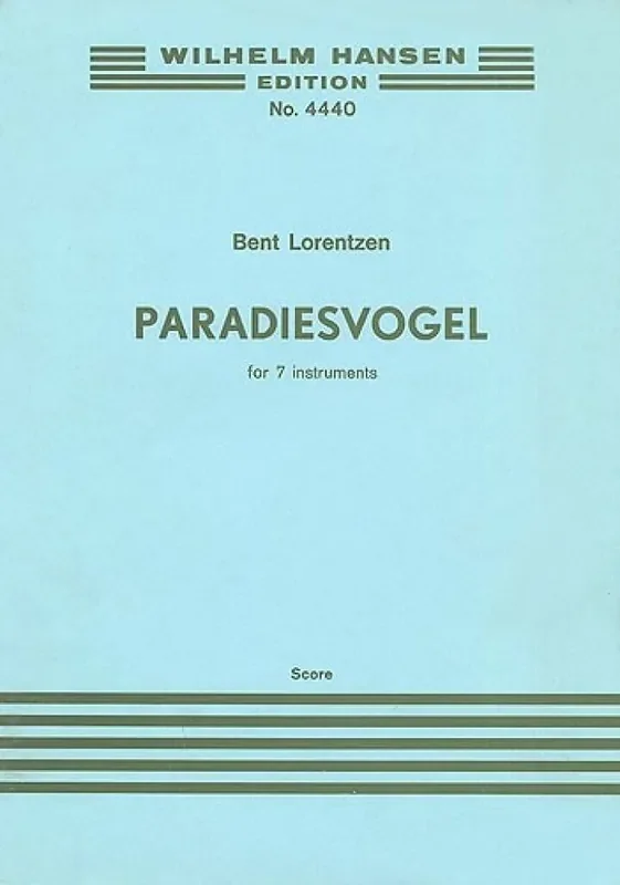 Bent Lorentzen Paradiesvogal Kammerensemble