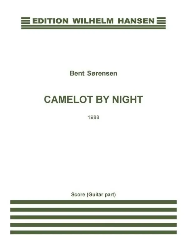 Bent Sørensen Camelot By Night Gitarren Ensemble