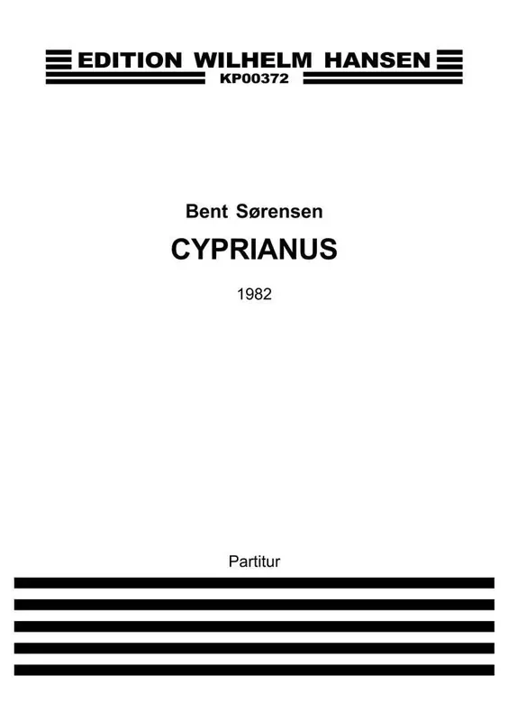 Bent Sørensen Cyprianus Kammerensemble