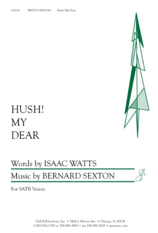 Bernard Sexton Hush My Dear Gemischter Chor mit Klavier/Orgel