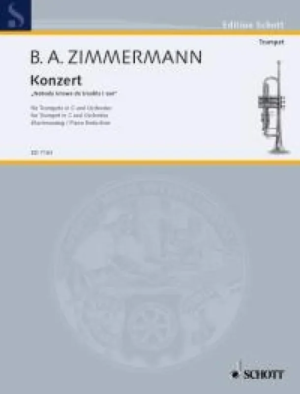 Bernd Alois Zimmermann Trumpet Concerto Orchester mit Solo