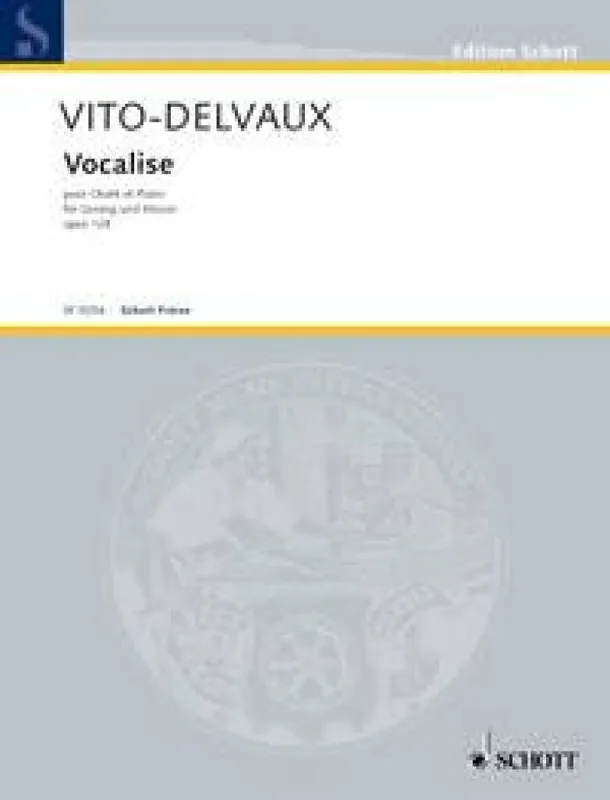 Berthe de Vito-Delvaux Vocalise op. 124 Gesang mit Klavier