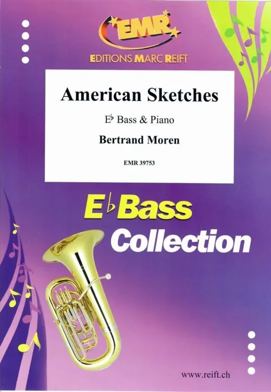 Bertrand Moren American Sketches Tuba mit Begleitung