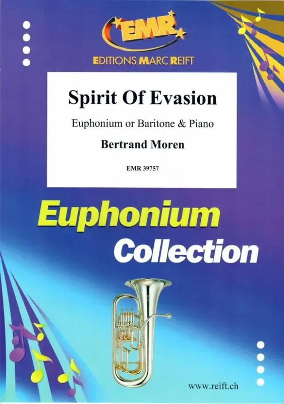 Bertrand Moren Spirit Of Evasion Bariton oder Euphonium mit Begleitung