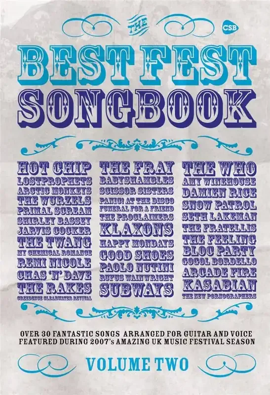 Best Fest Songbook Vol. 2 Klavier, Gesang, Gitarre (Songbooks)