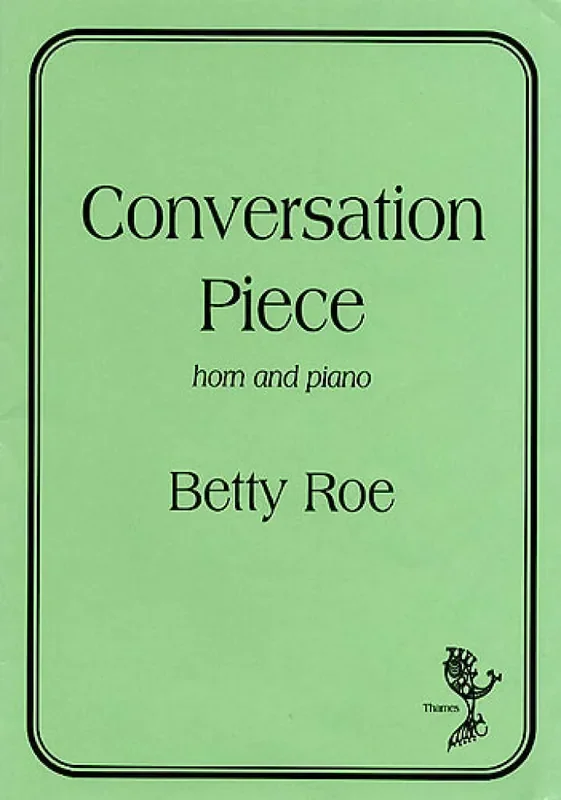Betty Roe Conversation Piece Horn mit Begleitung