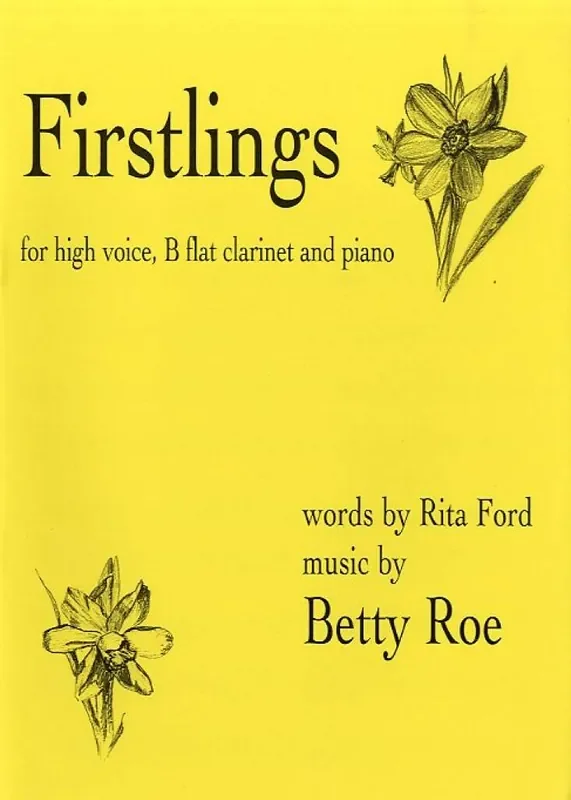 Betty Roe Firstlings Gesang mit Klavier