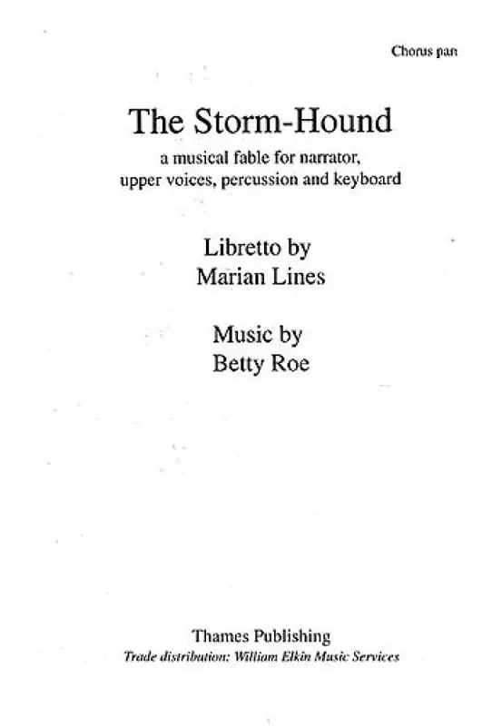 Betty Roe The Storm Hound Frauenchor mit Begleitung