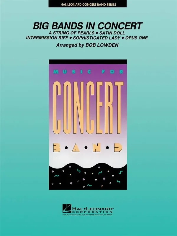 Big Bands in Concert (Arr. Bob Lowden) Blasorchester
