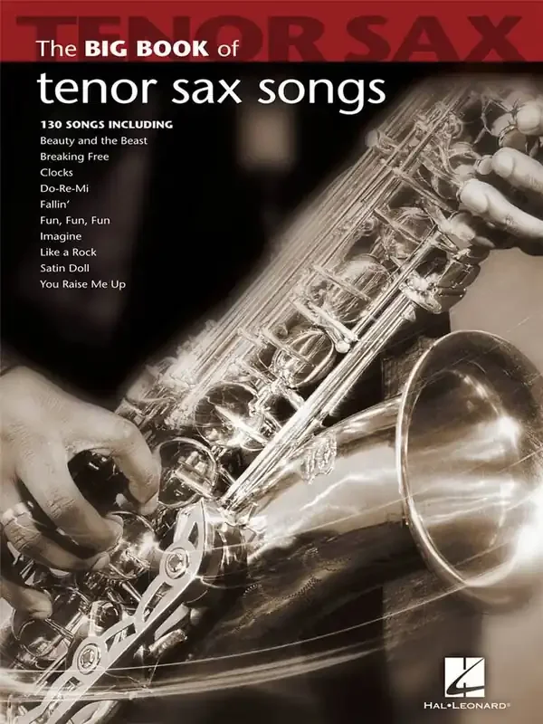 Big Book of Tenor Sax Songs Tenorsaxophon