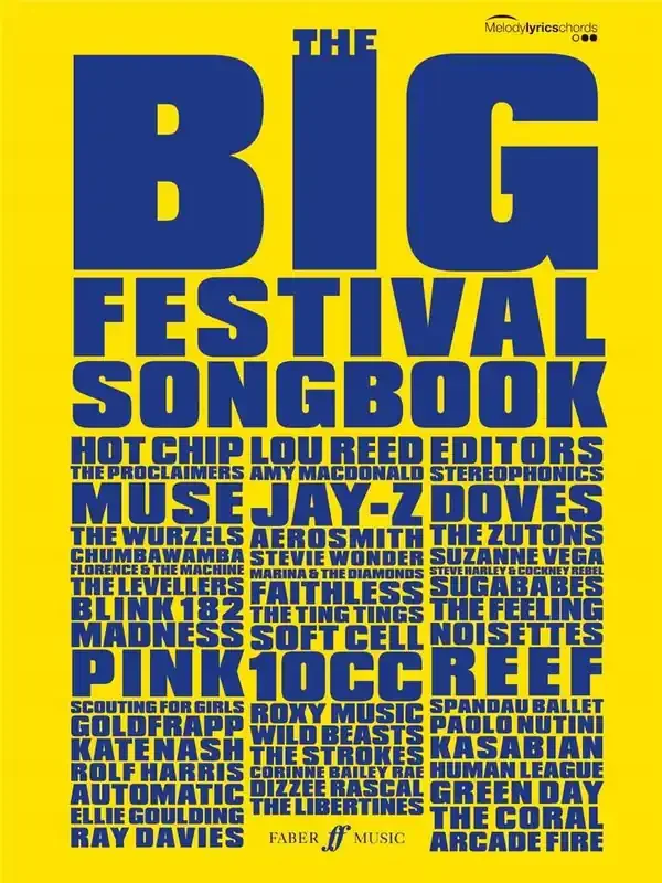 Big Festival Songbook Gesang mit Gitarre